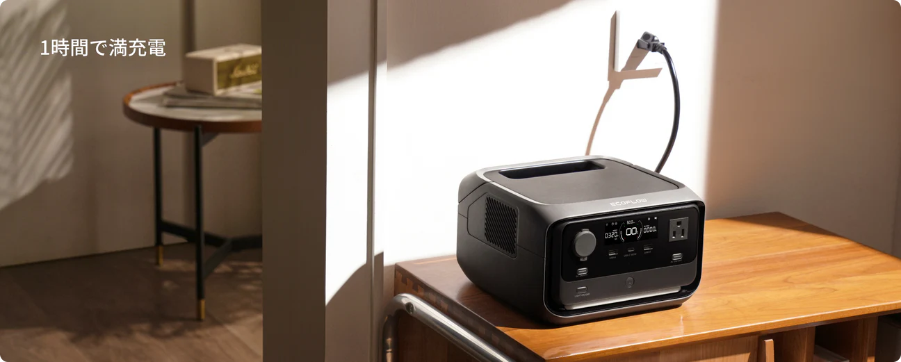 ポータブル電源　EcoFlow RIVER 3Plus(290)