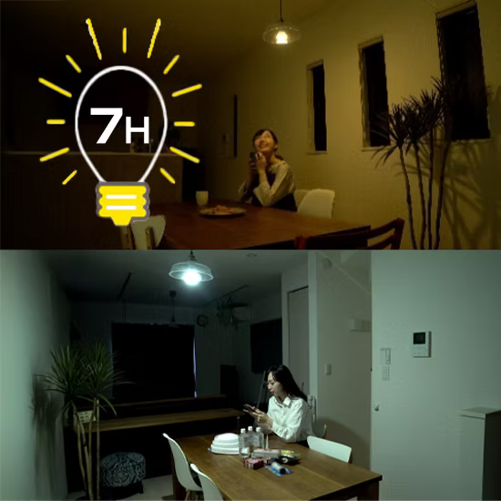 防災電球（蓄電型LED電球）　　